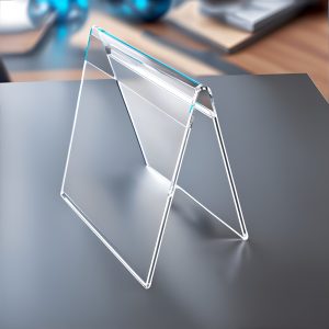 acrylic frame table tent